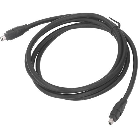 Câble FireWire DV 4 broches mâle vers 4 broches mâle (IEEE1394) pour caméscope, appareil photo numérique, imprimante, scanner, 1,8 m (5,9 pi) (1/5)