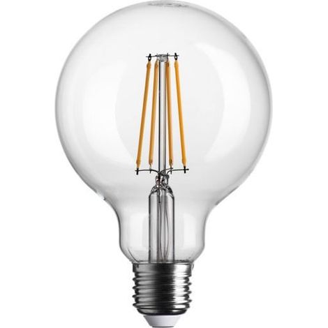 Lampe LED Globe Ø95 mm – E27 – 8,5 W – 4000 K – 1055 lm – Filament décoratif