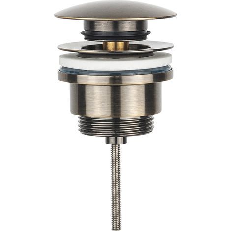 BONDE DE LAVABO UNIVERSEL CLIC-CLAC REA GOLD--Bronze brossé brillant (1/5)