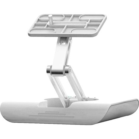 Support de projecteur, rotation à 360°, hauteur réglable, BLANC (1/2)