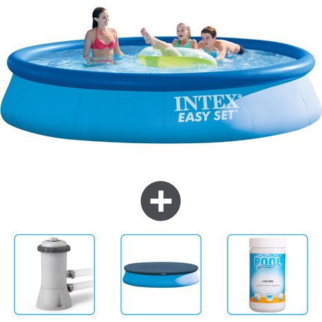 Intex Piscina Easy Set Rotonda - 396x84 cm - 6-pezzi  SCB75 (1/5)