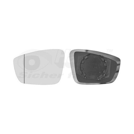 Verre de rétroviseur gauche Volkswagen Up 11-16