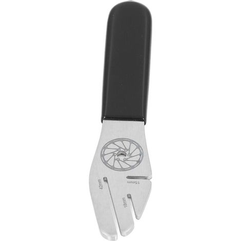 Bicycle Disc Rotor Alignment Tool Rotor Stainless Steel Bike Brake Wrench with 3 Slots for Bike Alignment (1/5)