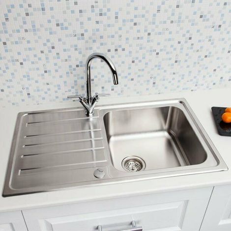 Sauber Inset Stainless Steel Sink - Single Bowl (1/3)
