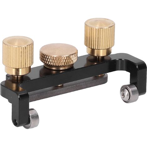 Affûteur manuel à rouleaux pour lames, outil d'affûtage à angle fixe en alliage d'aluminium pour ciseaux à bois et rabots (1/5)