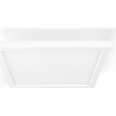 Philips Hue White Ambiance Aurelle Plafón 30x30 cm Blanco (1/5)