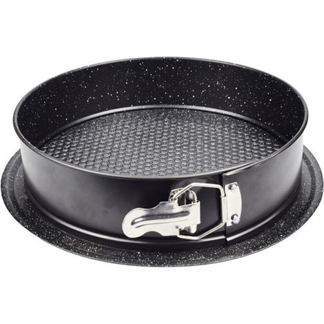 Springform ø26 cm mit Servierplatte in Schwarz - Antihaft, robust & vielseitig