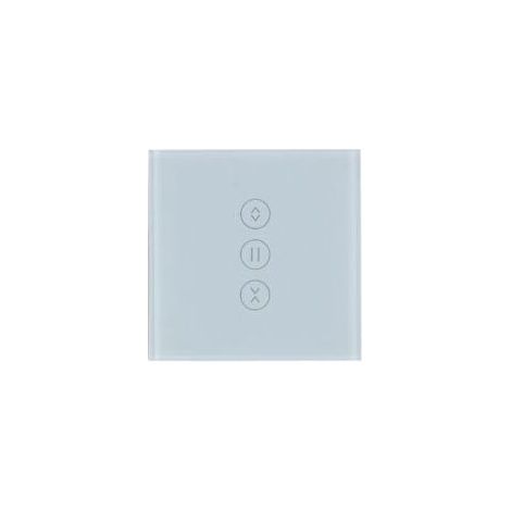 WiFi Interrupteur Volet Roulant Interrupteur Mural de Rideau Compatible avec Alexa et Google Home【Besoin d'une Ligne Neutre】