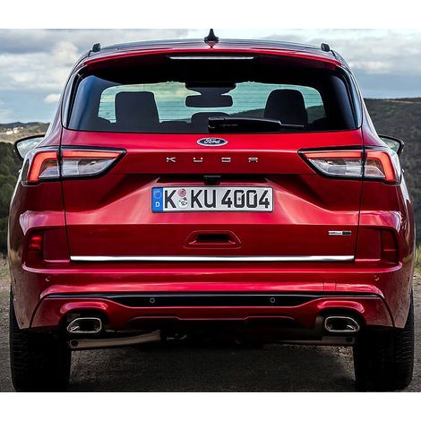 Ford Kuga III 2020+ tira cromada, portón trasero cromado (1/5)