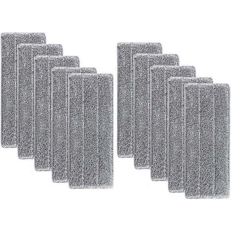 10er-Pack Mikrofasertücher für Wischmopps, 32 x 12 cm (1/4)