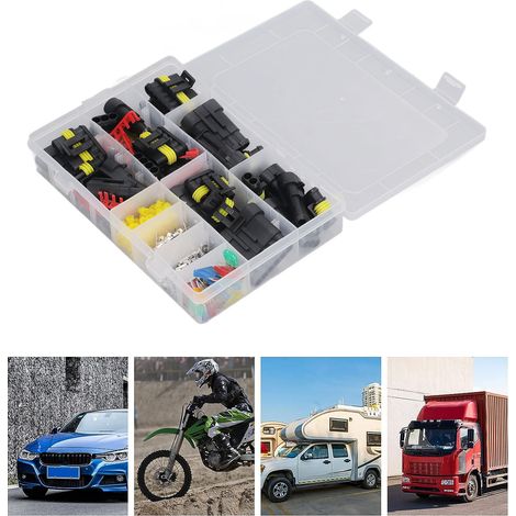 Connecteurs automobiles HID + porte-fusibles automobiles, en boîte 5A-30A (1/5)