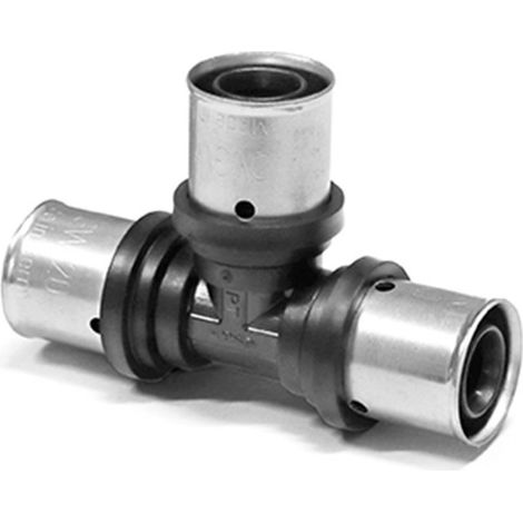 THPRESS Pressfitting T-Stück gleiche Abgänge TH Kontur