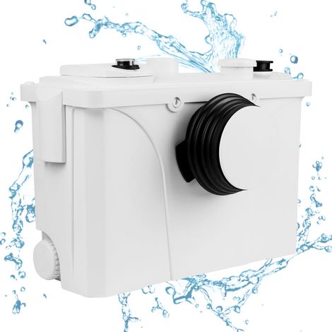 Wolketon Hebeanlage 700W Sanitär Schmutzwasserpumpen Haushalts Hebeanlage Abwasserentsorgung Fäkalienpumpe Für Dusch, WC