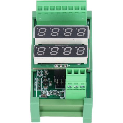 Hochpräziser digitaler Temperaturtransmitter-Sensor 2xPT100 WSM03-01 mit Sockel, Digitalanzeige und Messmodul (1/5)
