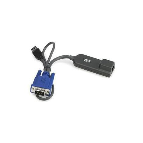 HPE KVM CAT5 1-pack USB Interface Adapter cable para video, teclado y ratón (kvm)