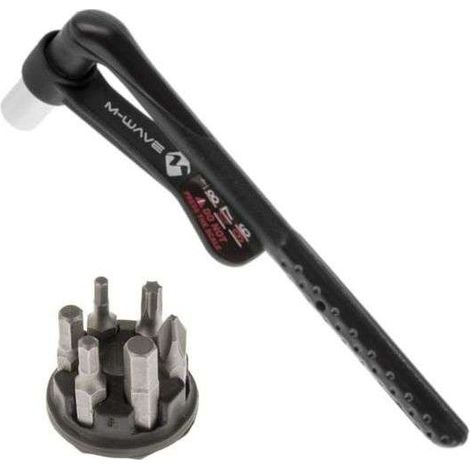 Clé dynamométrique 3 à 10Nm – 6 embouts Allen et Phillips – Couple de serrage précis pour vélo – Outil mécanique professionnel