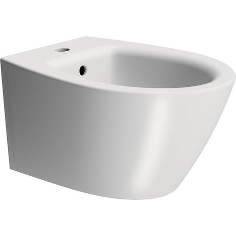 Bidet suspendu MODO 37x52cm, blanc mat
