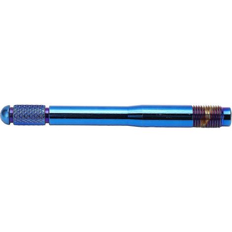 Blauer Universal-Radausrichtstift aus Edelstahl, Dübelstift, Reifenpositionierungsstift, Felgenbolzen-Pilot