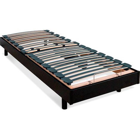 BELLECOUR LITERIE Sommier électrique FLEX 80x200 cm Lattes