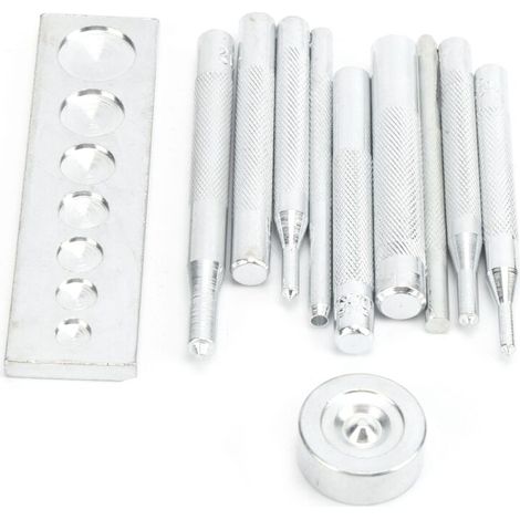 Outil d'installation de bouton-pression, outil de poinçonnage à bouton-pression à main, robuste et pour une installation de poinçonnage pour une utilisation à long terme (1/5)