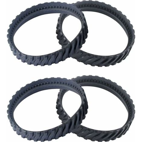 4 Ersatzketten, schwarz, für Poolreiniger, Reifenkette R0526100, kompatibel mit Zodiac Baracuda MX6/MX8 Einbaupools (1/5)