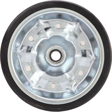 Roue de guidage de cric, réparation de camping-car, roulette pivotante de remplacement, capacité de 200mm, 1100lbs, pour remorque de voyage (1/5)