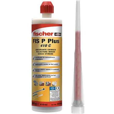 ANCORANTE CHIMICO 'FIS P PLUS 410 C' FISCHER 410 ml
