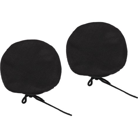 Couvercle de ventilation pour tentes de culture, 2 pièces, filtre anti-poussière, anti-insectes, hotte en maille de Ventilation pour système de conduits, 24cm/9,4 pouces