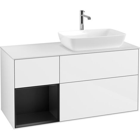 Villeroy & Boch F801PDGF Armoire sous lavabo Finion F80 (1/2)