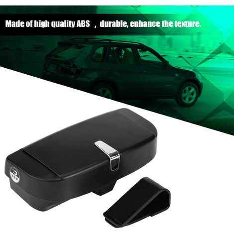 Nouveau clip multifonction pour lunettes de voiture, porte-documents de voiture, clip pour lunettes de voiture (noir) (1/5)