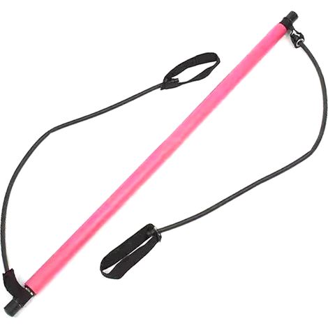 Barre De Fitness - Avec Bandes De Resistance - Pour Entrainement Maison Et En Salle - Lot De 5 (1/5)