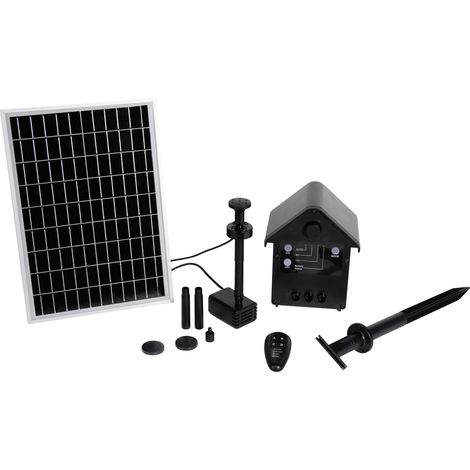 T.I.P. Solar-Teichpumpen Set 300/9 Fördermenge 300 l/h 2 W (1/3)