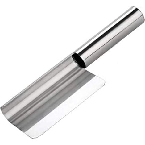 Krümelwedel aus Edelstahl – Restaurantzubehör für die schnelle Reinigung – Abmessungen 11,5 x 7 cm – Gesamtlänge 21,5 cm (1/4)