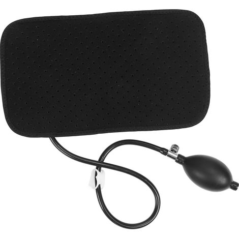 Coussin Lombaire Gonflable Lavable Respirant Portable Soutien Lombaire Ferme pour Chaise de Bureau et Auto (1/5)