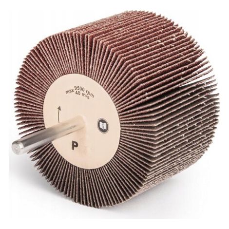 RUOTA LAMELLARE CON GAMBO 50x30x6 mm P100