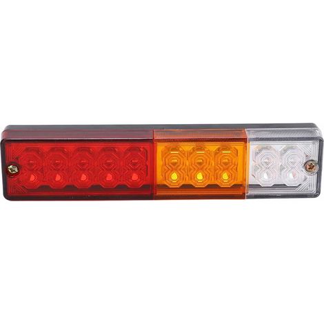 LED Tail Lights, 2pcs LED Tail Light Rear Turn Ute Truck Trailer Indicator Caravan 12V Truck Tail Light Suitable for Trucks Yachts Trailers ATV (1/5)