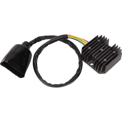 12V Régulateur Redresseur de Tension pour Moto, Alliage d'Aluminium, Étanche, 31600 MY6 671, Compatible XR650 XR650L 1993-2019 (1/5)