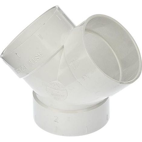 Banyo – Raccord Y PVC 90° – Diamètre 40mm – Raccord d'évacuation pour plomberie et irrigation – Connexion fiable entre tuyaux