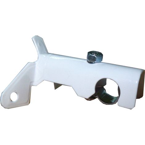 Soporte Barra 112 Blanco con Tornillo 1200103