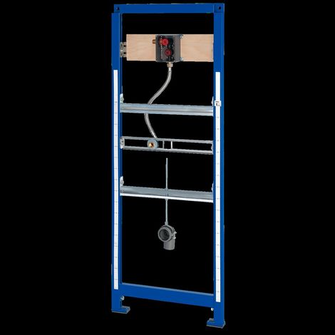 Élément d'installation KWC, AQUAFIX, pour urinoir en acier inoxydable, pour chasse d'urine (1/2)