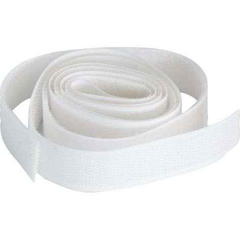 Nespoli Klettband 2 x 60 cm, weiß Klettband