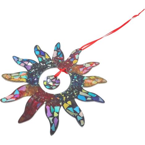 sonnenförmige Acryl Wanddekoration mit kreativer Gestaltung