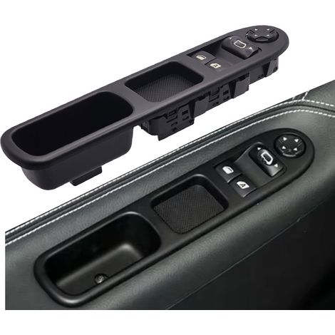 6554.QC s'applique au commutateur de commande de vitre à conduite à droite et au commutateur de lève-vitre électrique des automobiles Peugeot 207. (1/4)