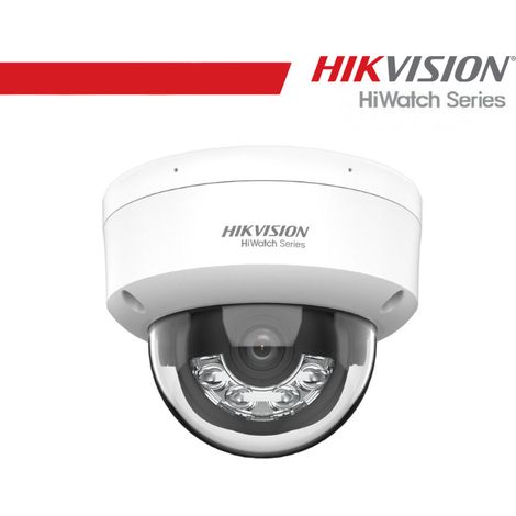 Hikvision Telecamere Sorveglianza Esterno HWI-D180HA-LU 4MM 8MP Dome IP POE Dual Light Audio