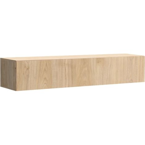 Mobile Porta TV sospeso FLY 160 cm - Colore rovere chiaro