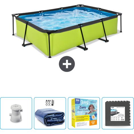 Exit Pool Rechteckig - 300x200x65 cm - 5-teilig SCB68 (1/4)