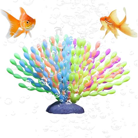 Décoration pour Aquarium - Silicone Réaliste pour Le Paysagisme - Statue De (1/5)