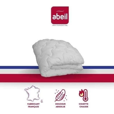 ABEIL Couette chaude Douceur Absolue 220x240 cm blanc (1/5)
