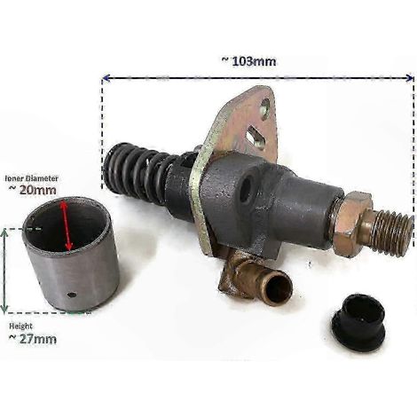 Pompe à carburant pour moteur diesel Yanmar L48 L70 170F 178F (1/4)