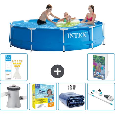 Frame Pool Rund - 305x76 cm - 7-teilig S196